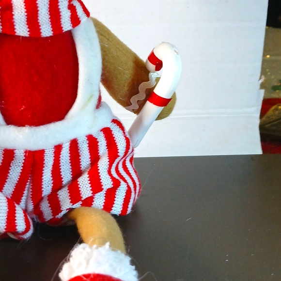 ♥️♥️♥️VINTAGE DAN DEE ELF PIXIE CANDY STRIPED preowned Shelf Sitter❤️❤️❤️ - Picture 4 of 6